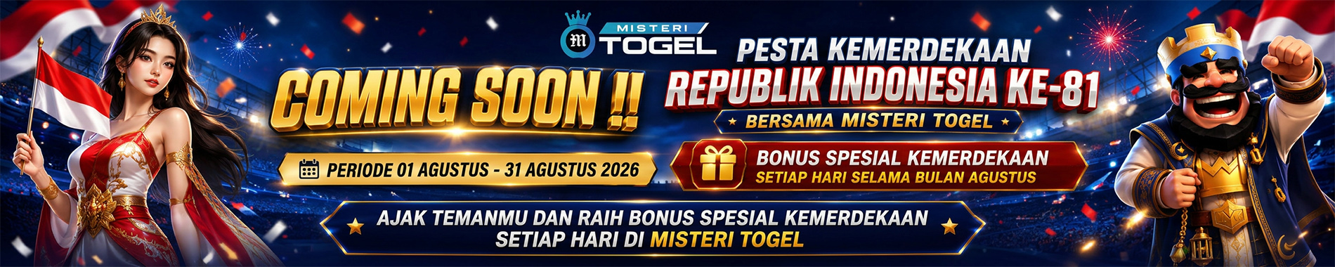 COMING SOON EVENT SPESIAL KEMERDEKAAN
